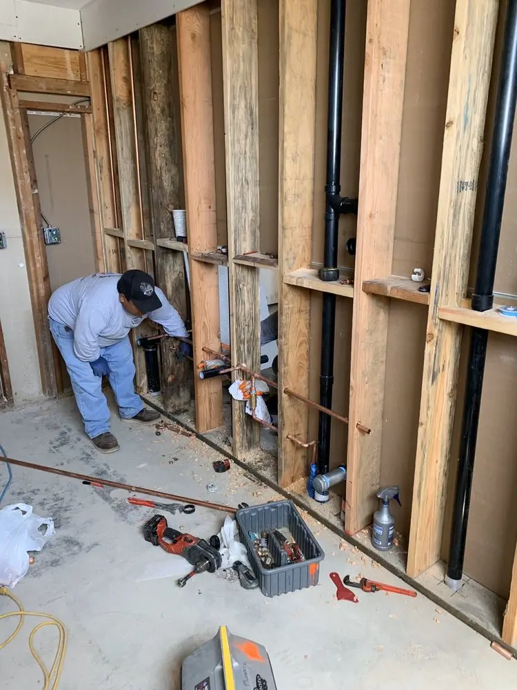 Commercial rough-in plumbing for Trenchless Sewer Repair in Hayestown